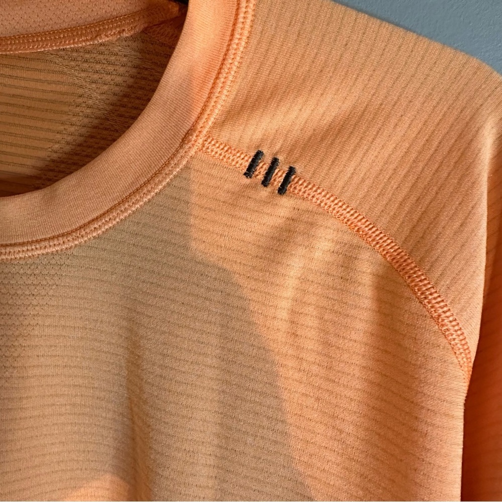 Lululemon - Mens, Metal Vent Tech, Long Sleeve, Orange, Size L - Picture 3 of 11